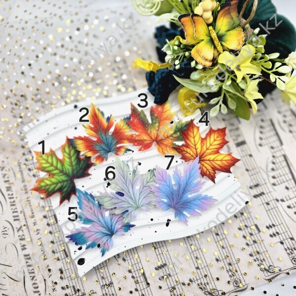 Фетровый листочек №7 , 5 см